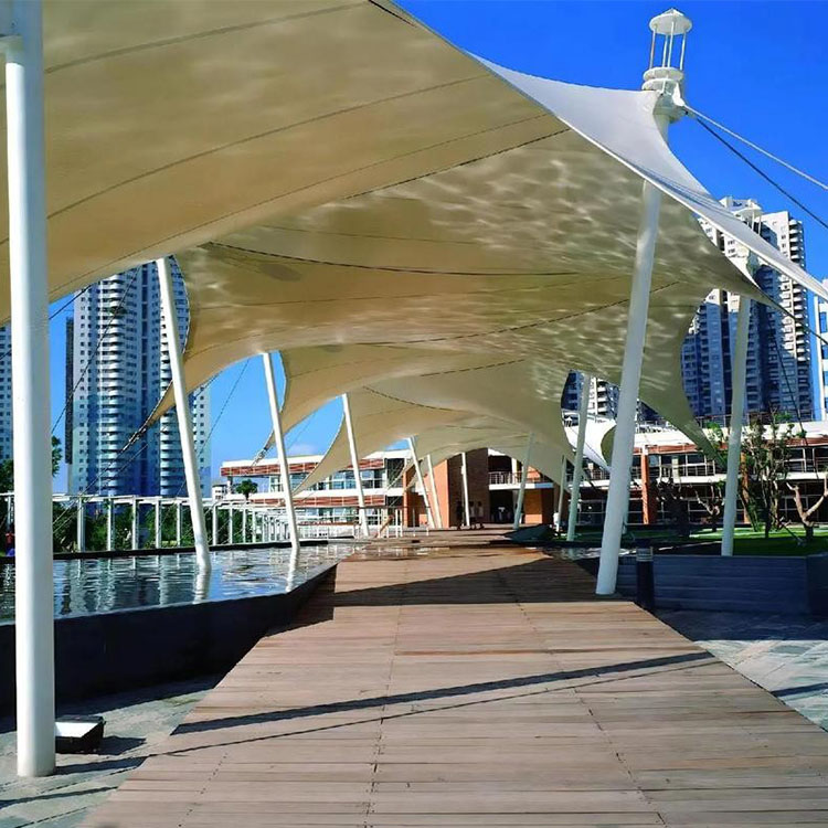 普宁县膜结构景观棚