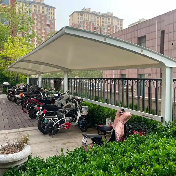 普宁县膜结构电动车棚